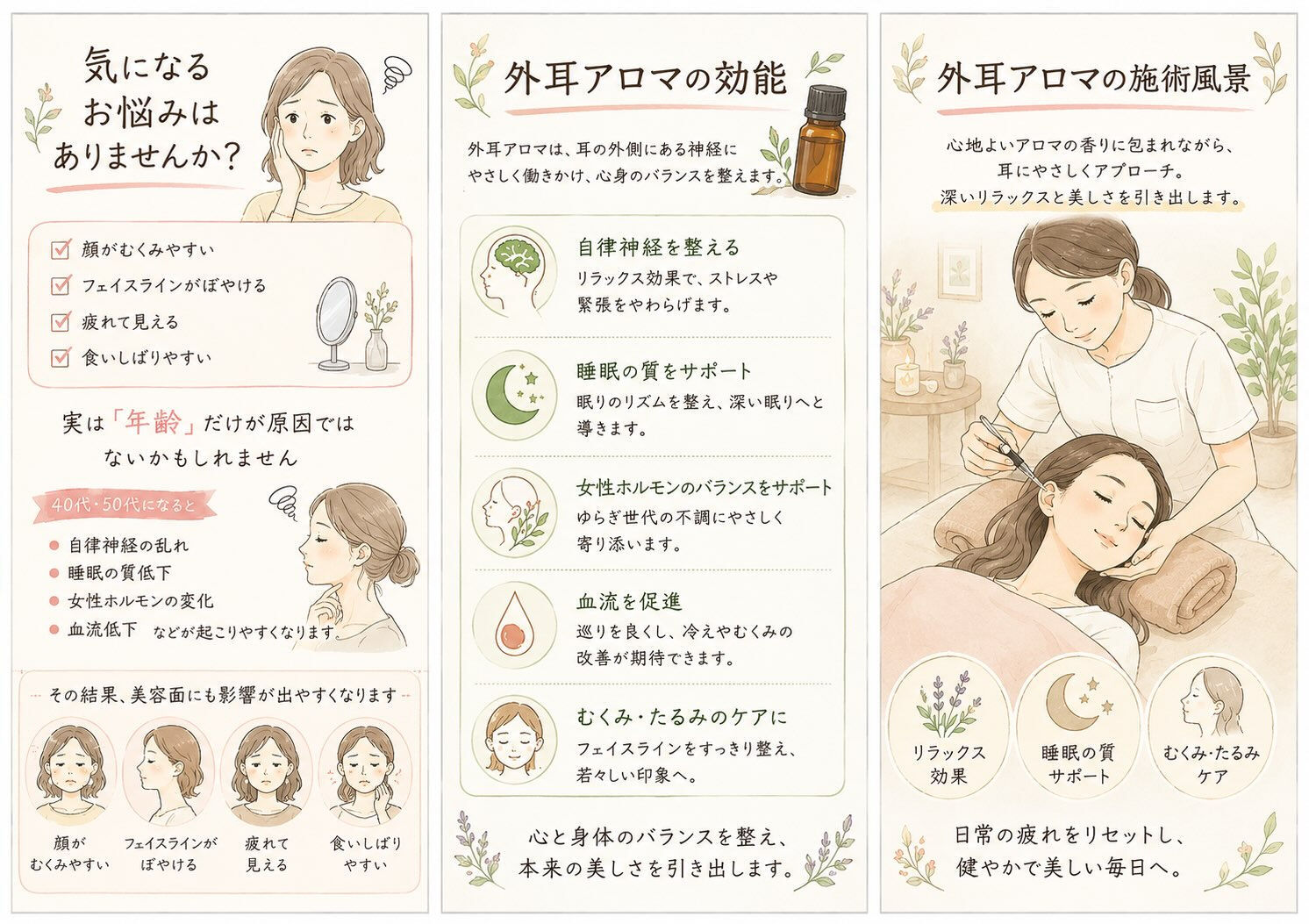 「最近、なんだか顔が疲れて見える…」